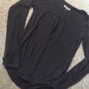 Black long sleeve shirt